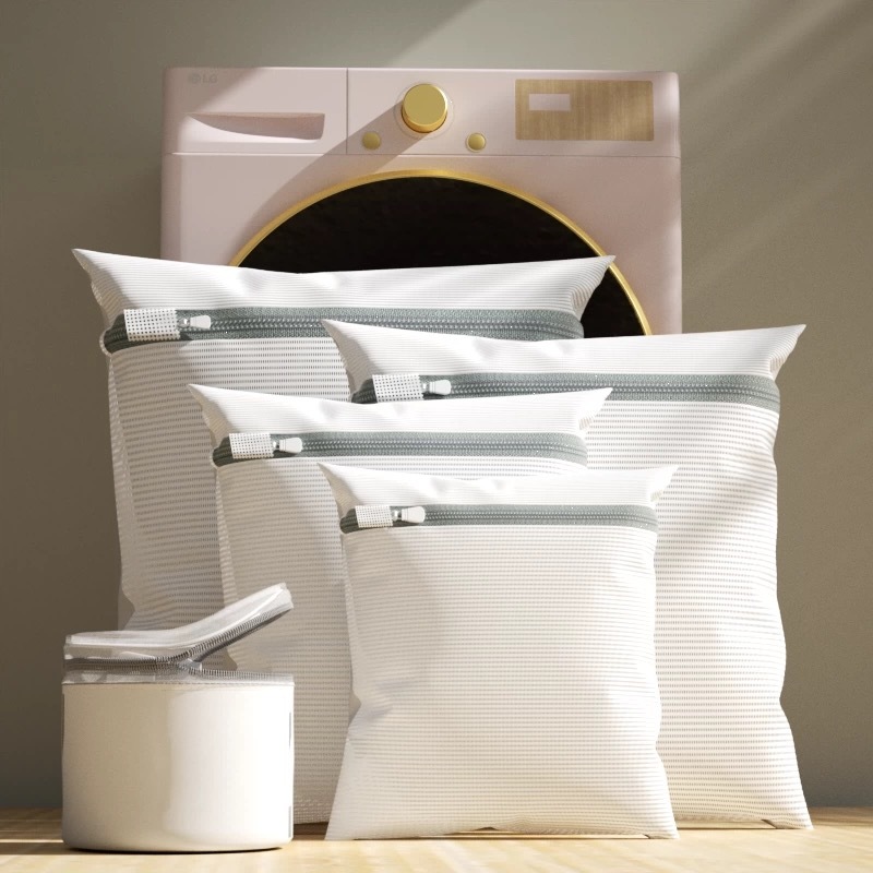 Kit 3/5/6 Saco Para Lavar Roupas Na Maquina Protet