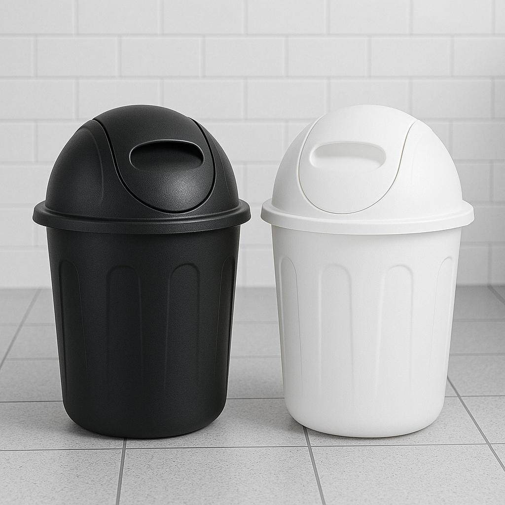 kit 2 Lixeira Basculante de Plastico  Resistente 1