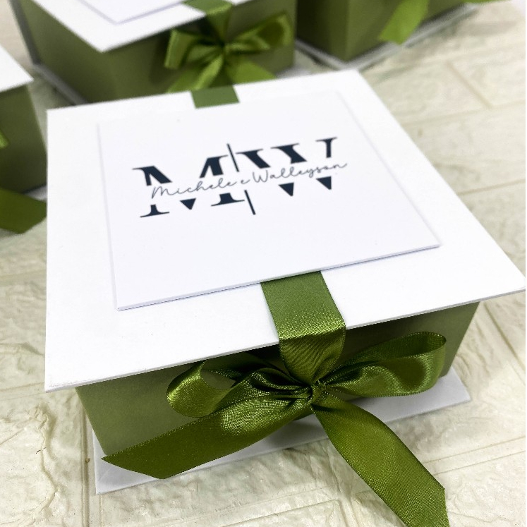 Caixa15x15x5cm  Convite Padrinho Casamento  Caixa 