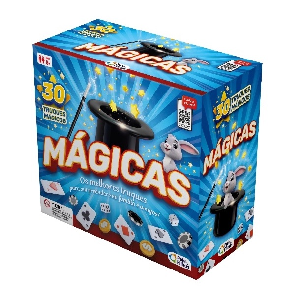 Kit Caixa de Mágicas Brinquedo Interativo Infanti