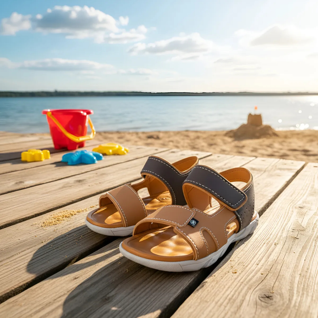 Sandália Papete Molekinho Casual Escolar Menino C