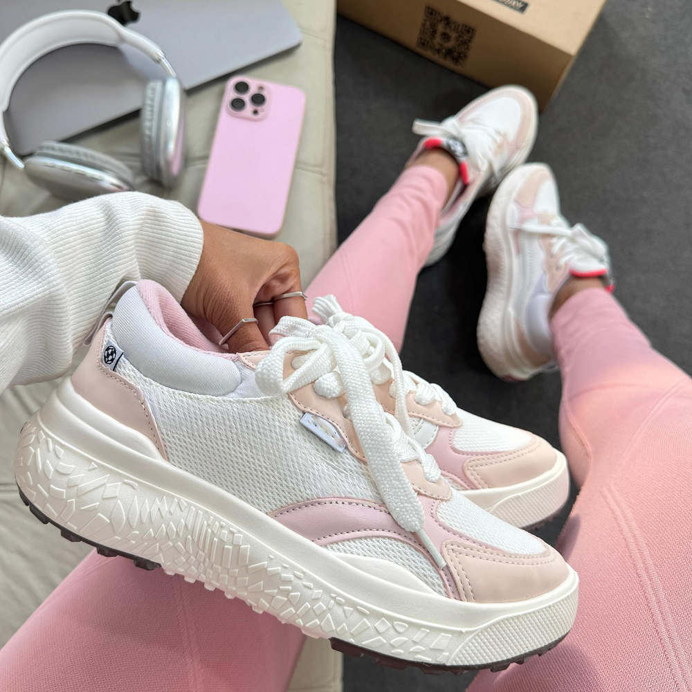 Tênis Feminino Blogueira Casual Academia Confort�