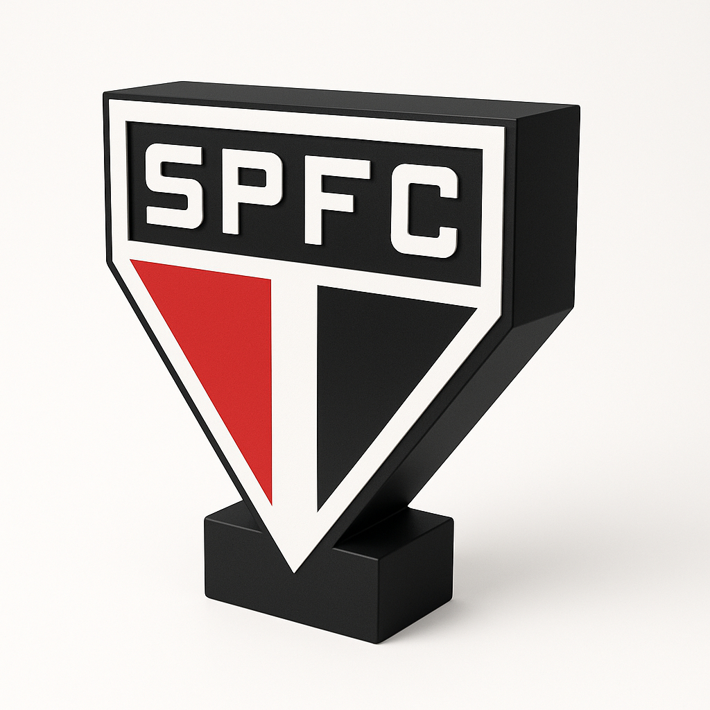 Luminária São Paulo FC  Ilumine sua paixão tric