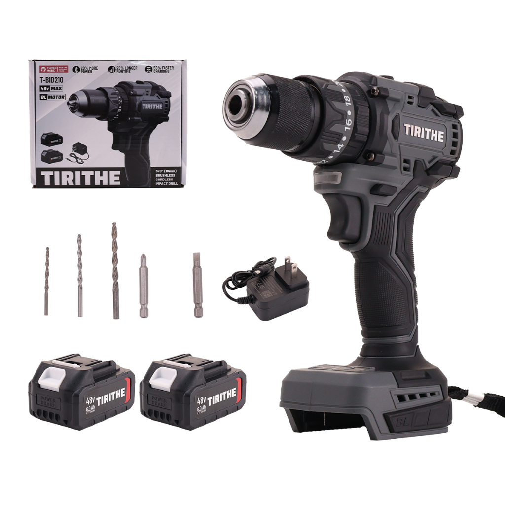 Parafusadeira Furadeira Impacto Brushless 48v 10mm