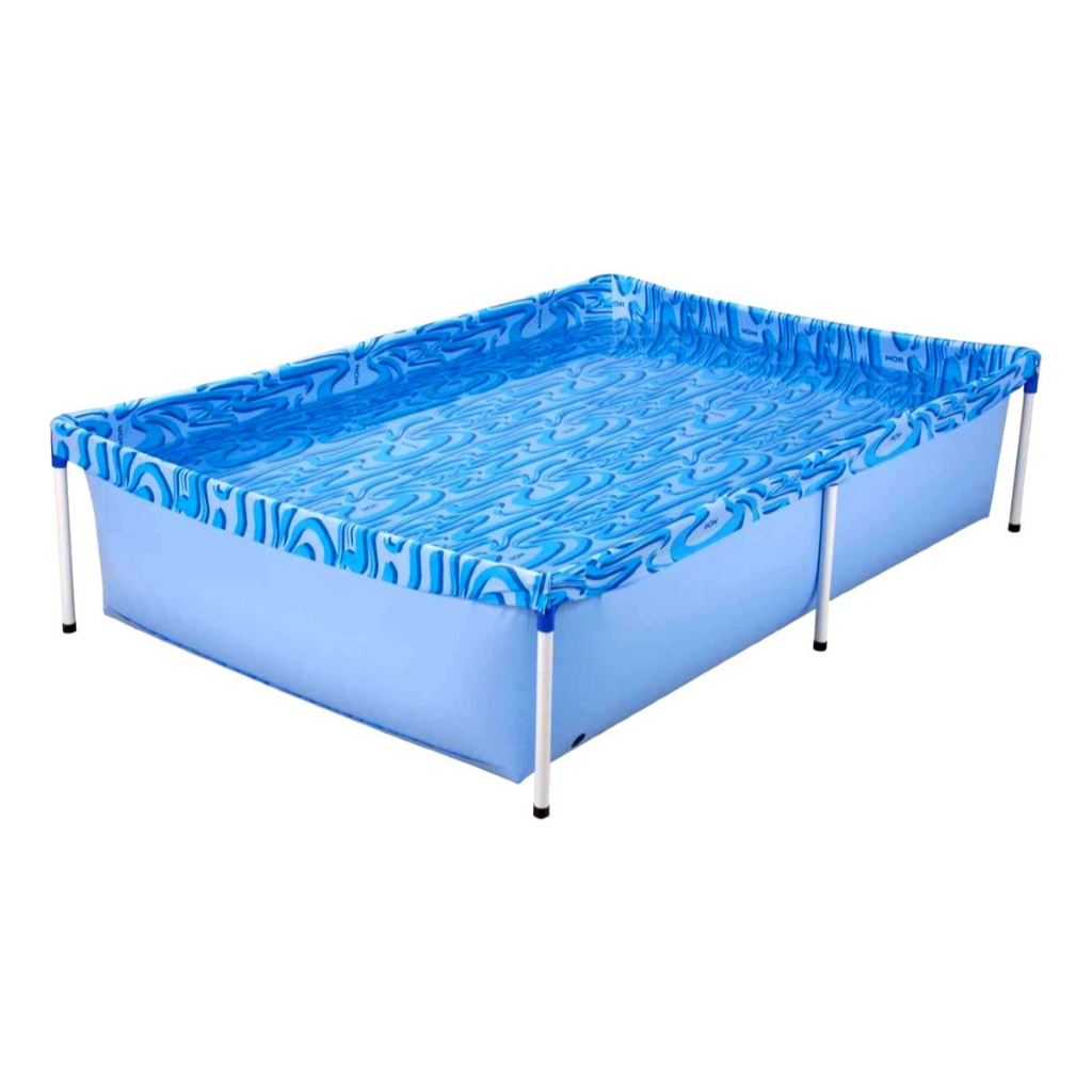 Piscina 1000L Mor Estruturada Desmontável Retangu