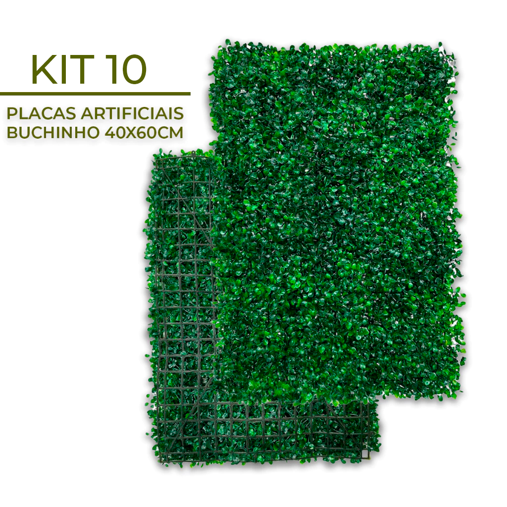 Kit 10 Placas Buchinhos 40×60 Grama Artificia