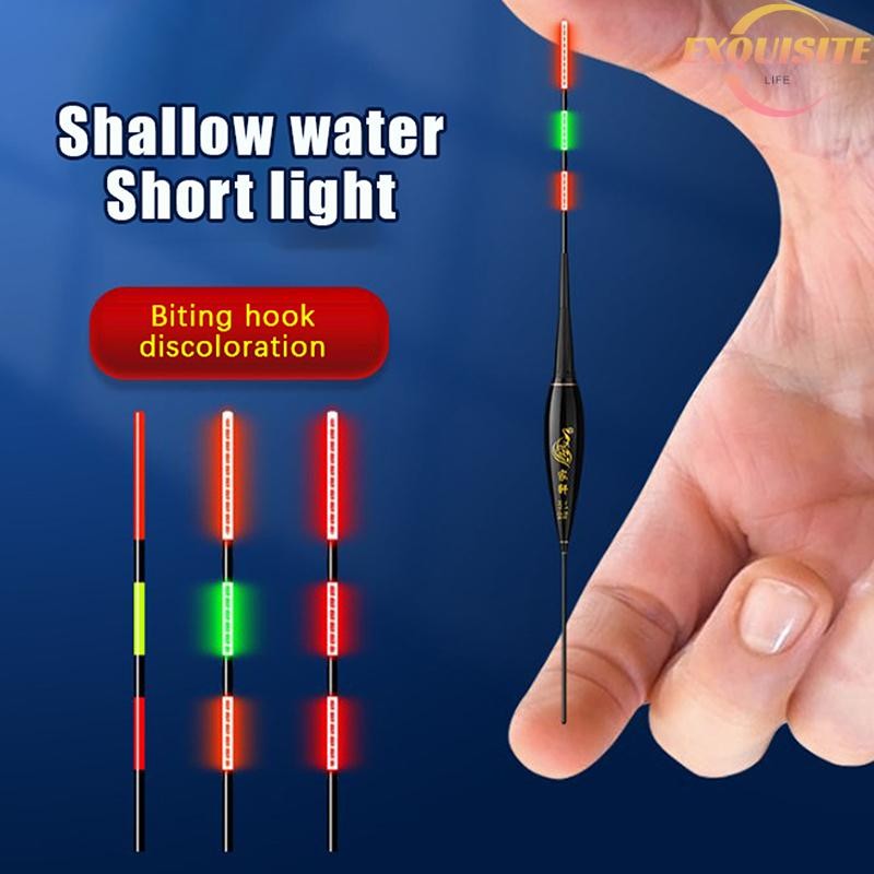 [EL] Bóia De Pesca Led Inteligente Altamente Sens