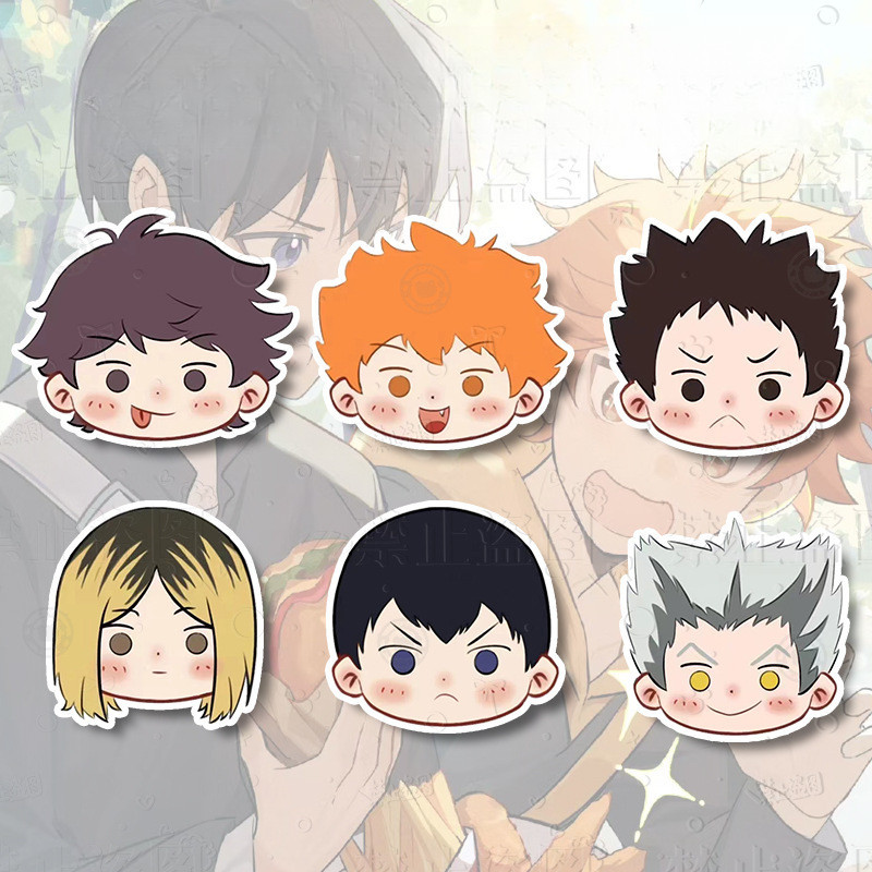 Broche Acrílico Haikyuu Cartoon Bonitinho Alfinet