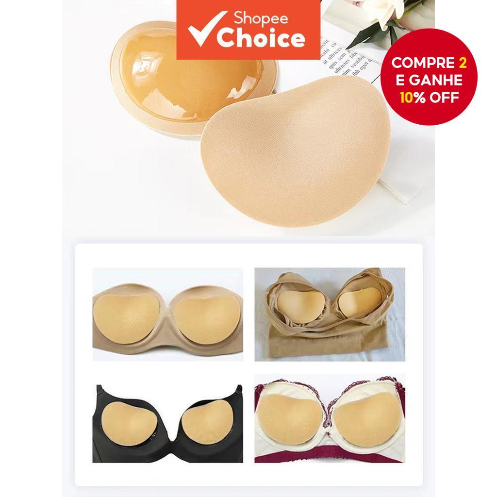 Almofadas De Peito Push-Up De 3 Cm De Espessura-In