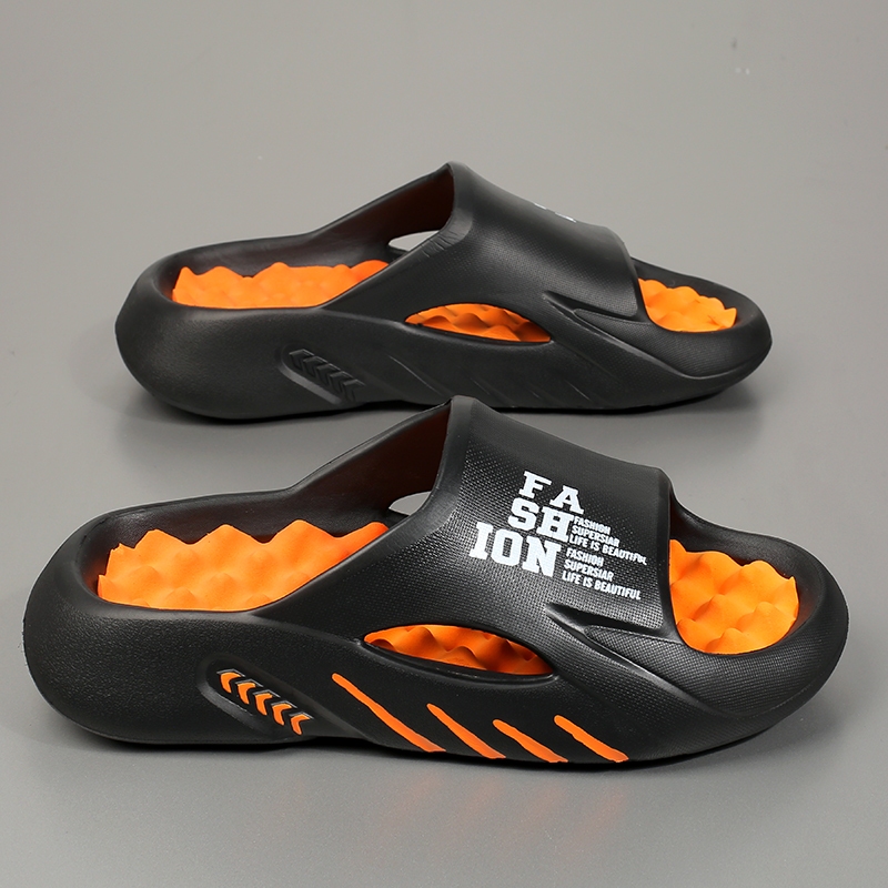 Chinelos De Verão Masculinos Com Sentido De Rampa