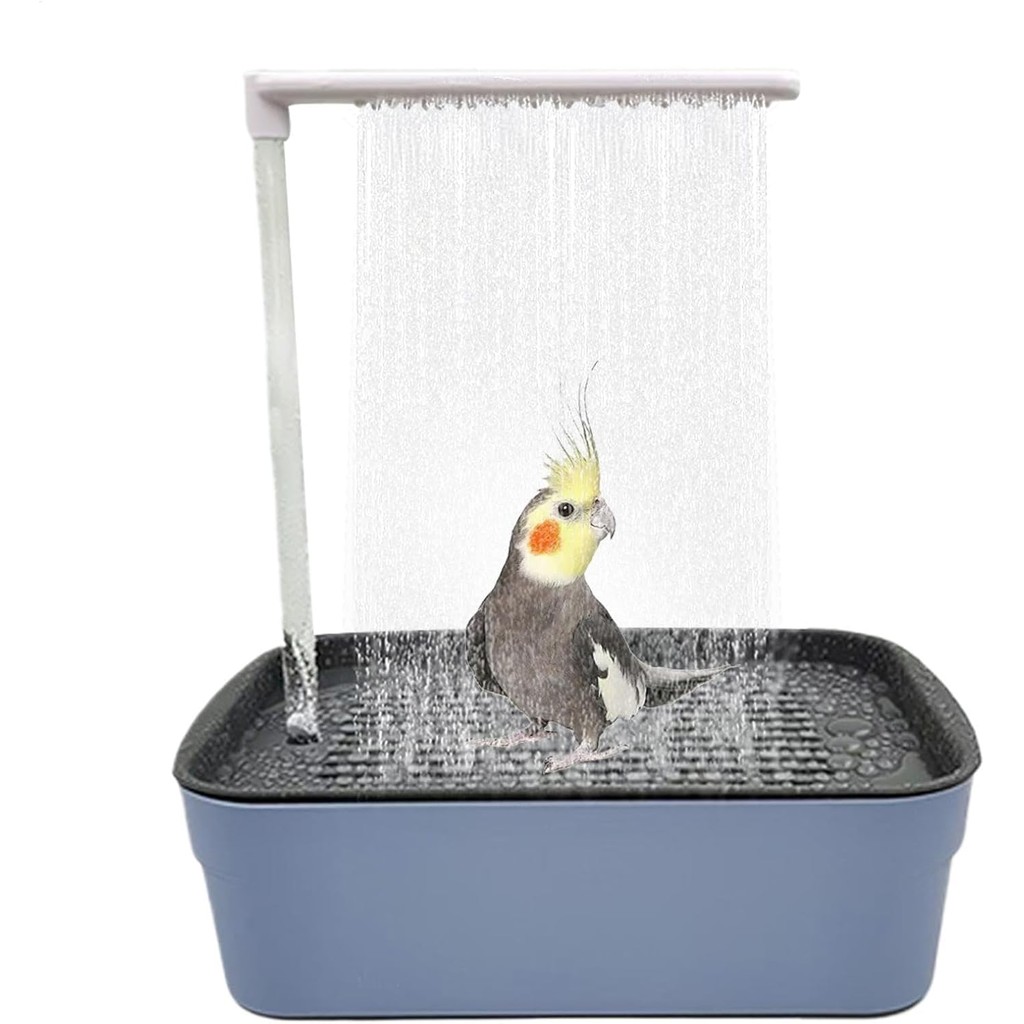 Banheira De Banho Para Pássaros | Automática Com