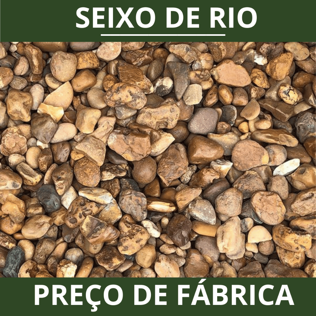 Pedra de Rio Natural para Aquário – 1kg Sei