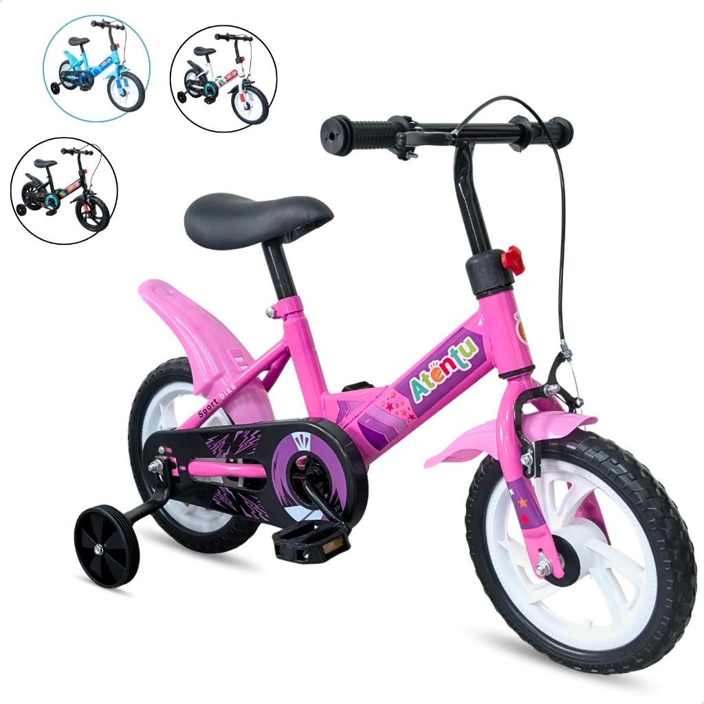 Bicicleta Infantil Aro 12 Menina Menino com Pedal 