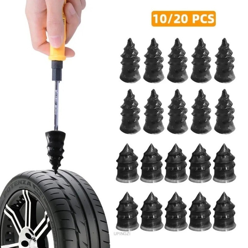 20pcs Pregos De Borracha Para Reparo De Pneus A V