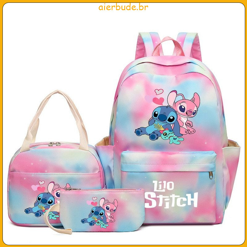 Mochila escolar periférica de animação popular 