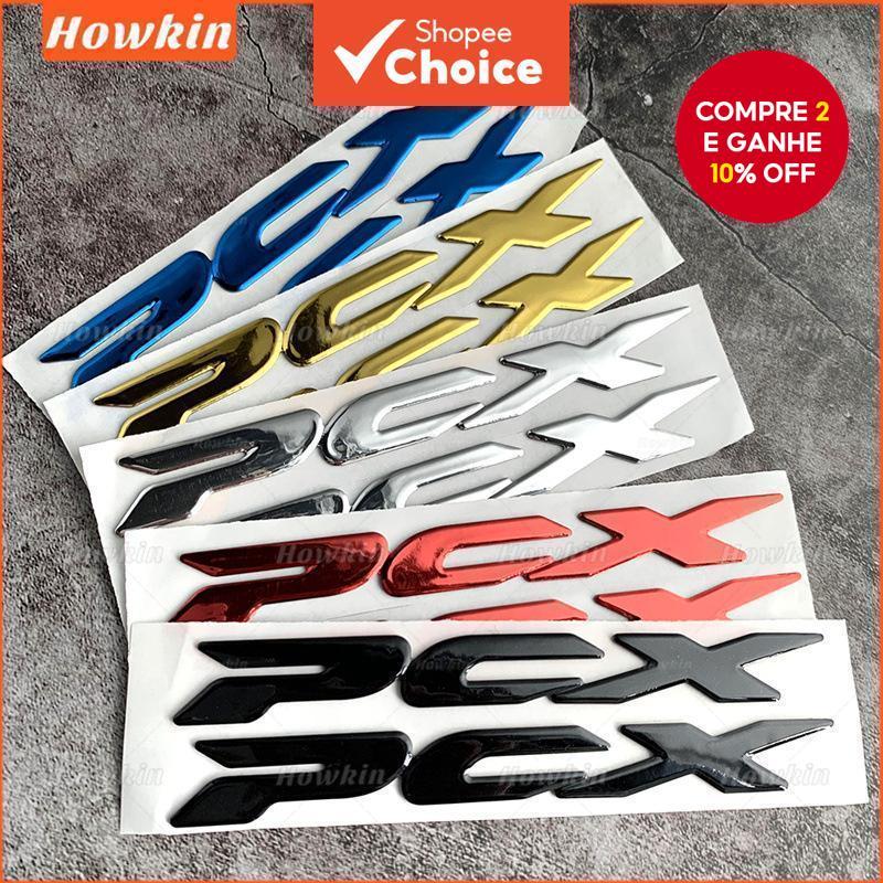 Moda 1/2pcs Emblema 3D para Motocicleta Adesivo Ma