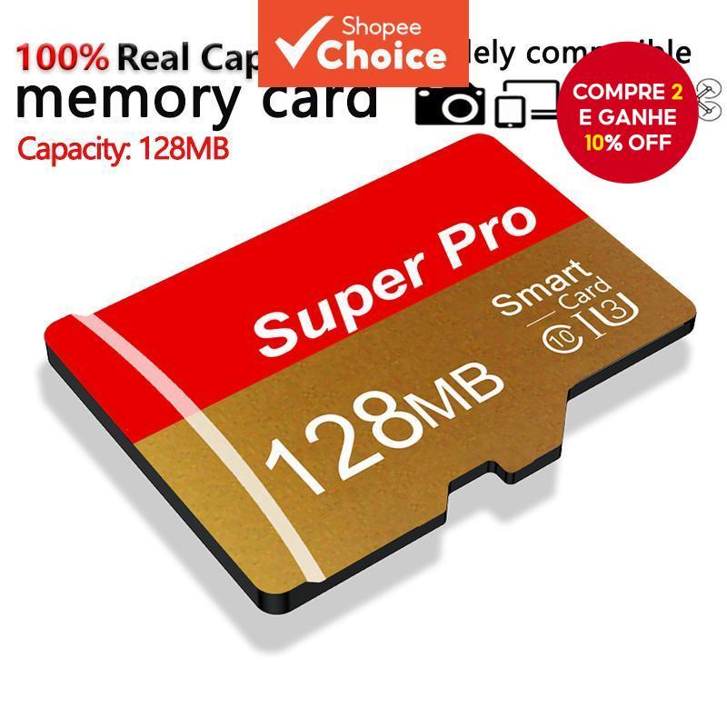 Cartão SUPER PRO Mini SD 128 Mb-De Memória Flash