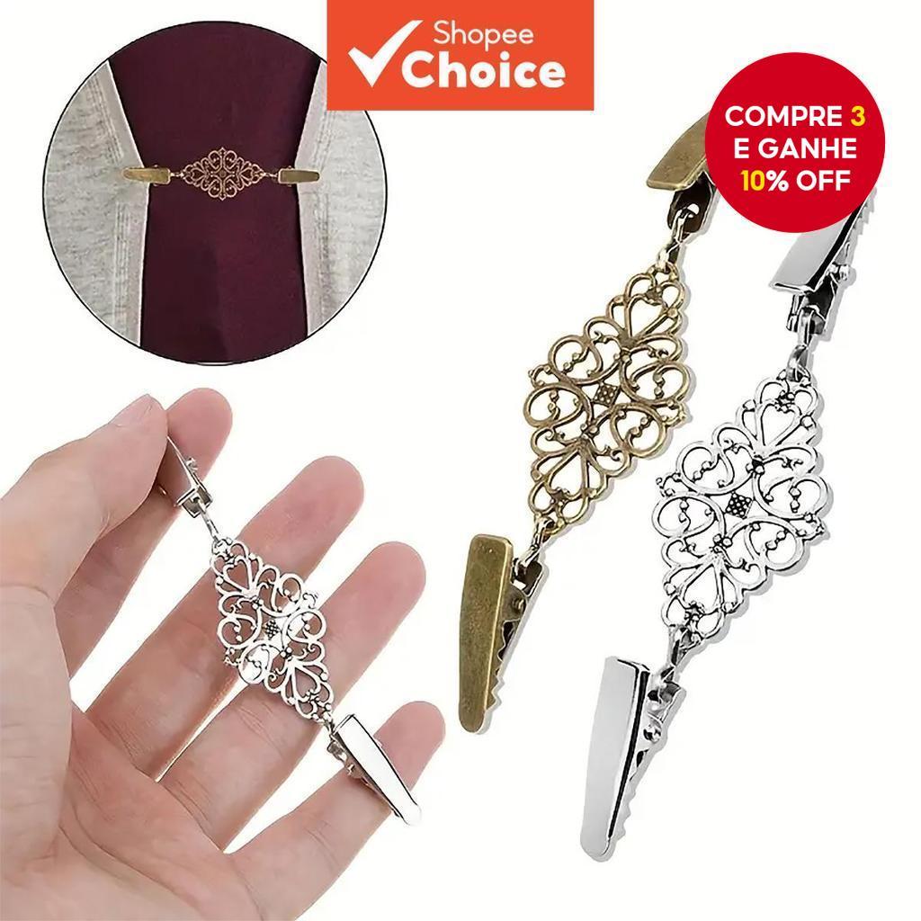 Conjunto de 2 Peças Clip de Cintura Estreito Femi