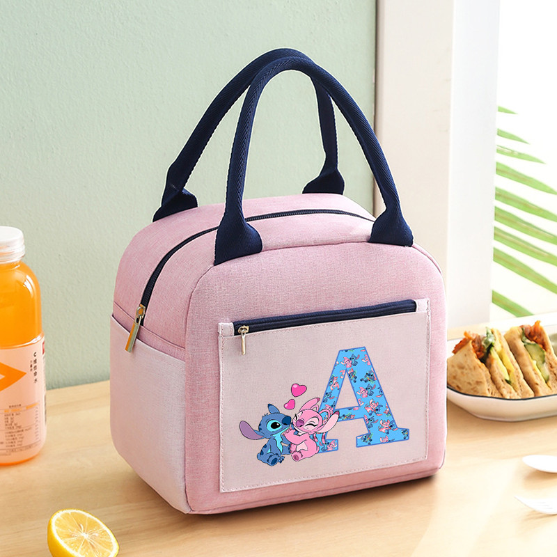 Stitch Lunch Bag A Z Cartoon Impresso Meninos E Me