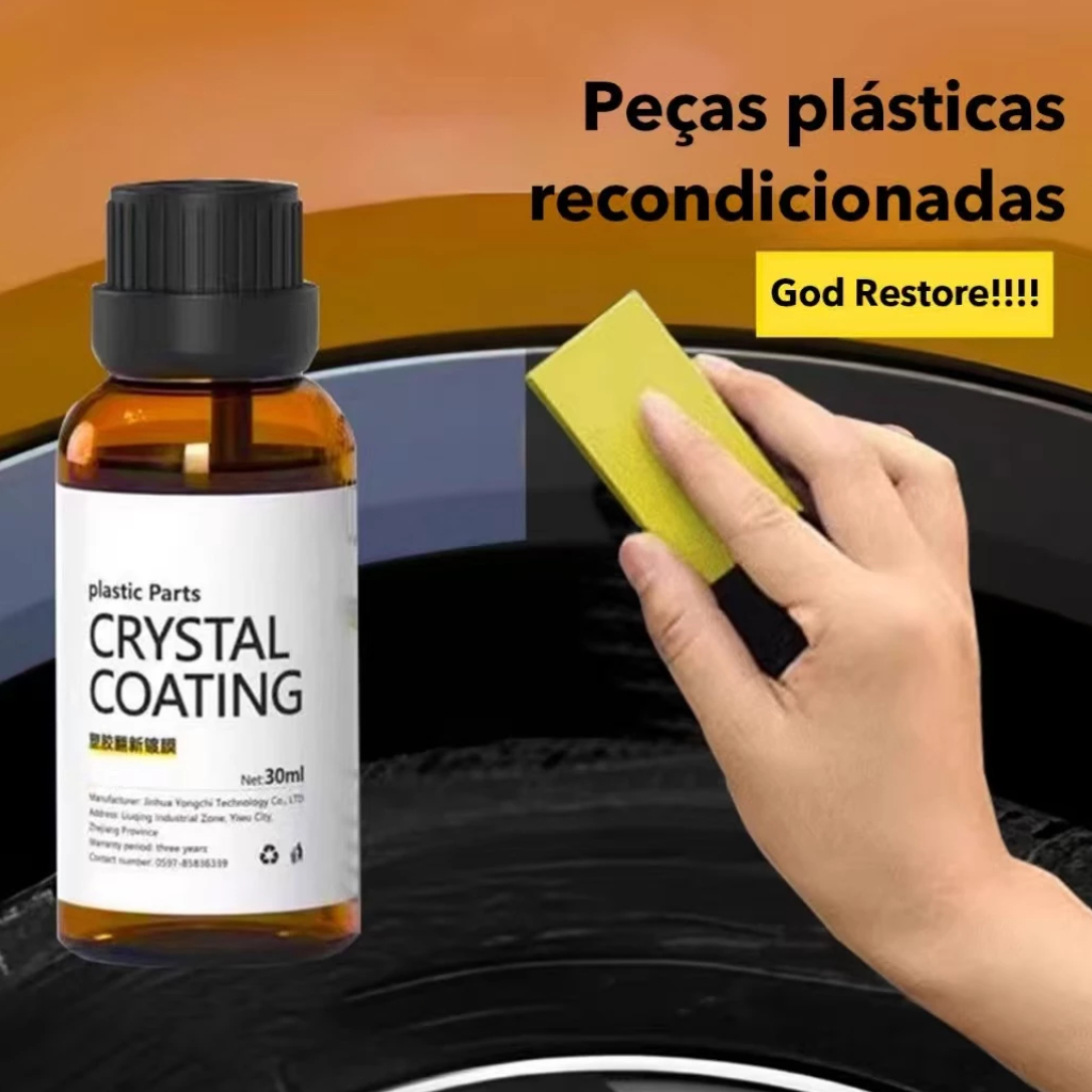 Plástico Refurbished Plating Crystal Coating Agen