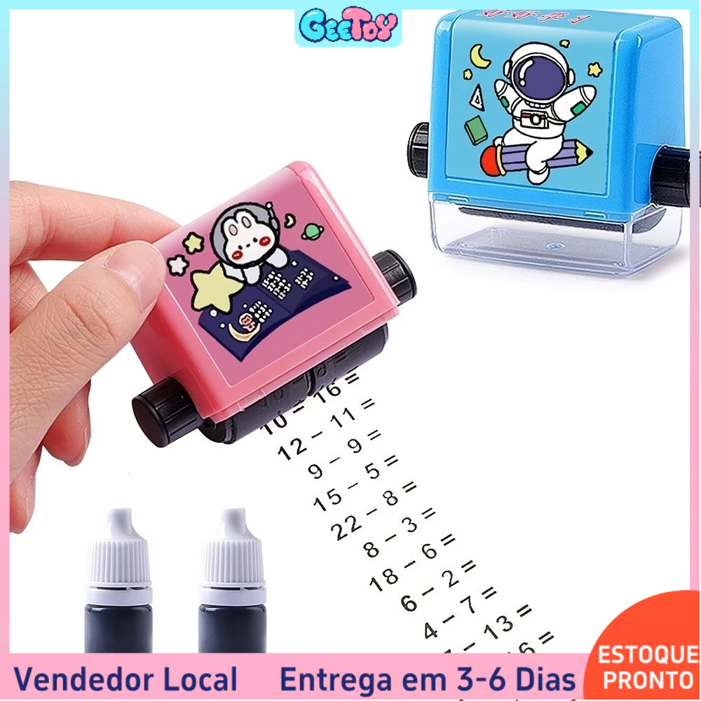 GeeToy Selo de adição e subtração Alunos do en