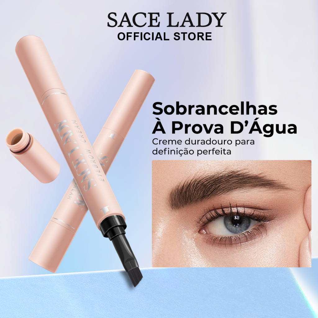 Creme para Sobrancelhas à Prova dÁgua SACE LADY 