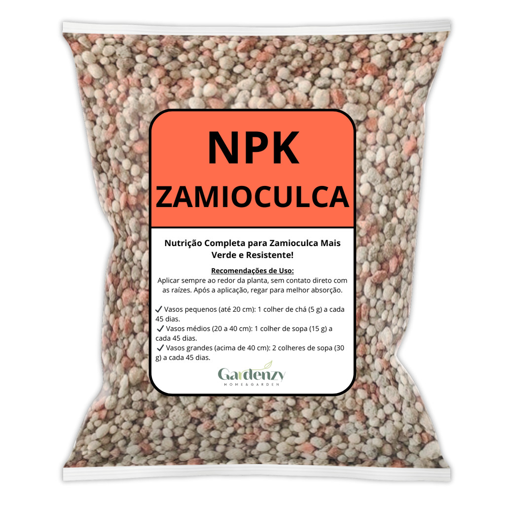 Adubo Fertilizante NPK para Zamioculca Cresciment