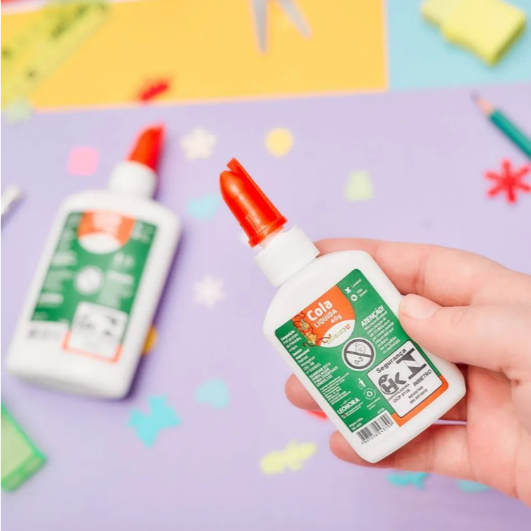 Cola Branca Liquida 40g LeoELeo