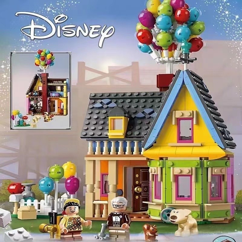 Disney100 anos Flying House compatível lego frien