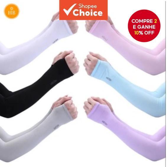 Mangas Esportivas Para Braços Com Punho De Dedo |