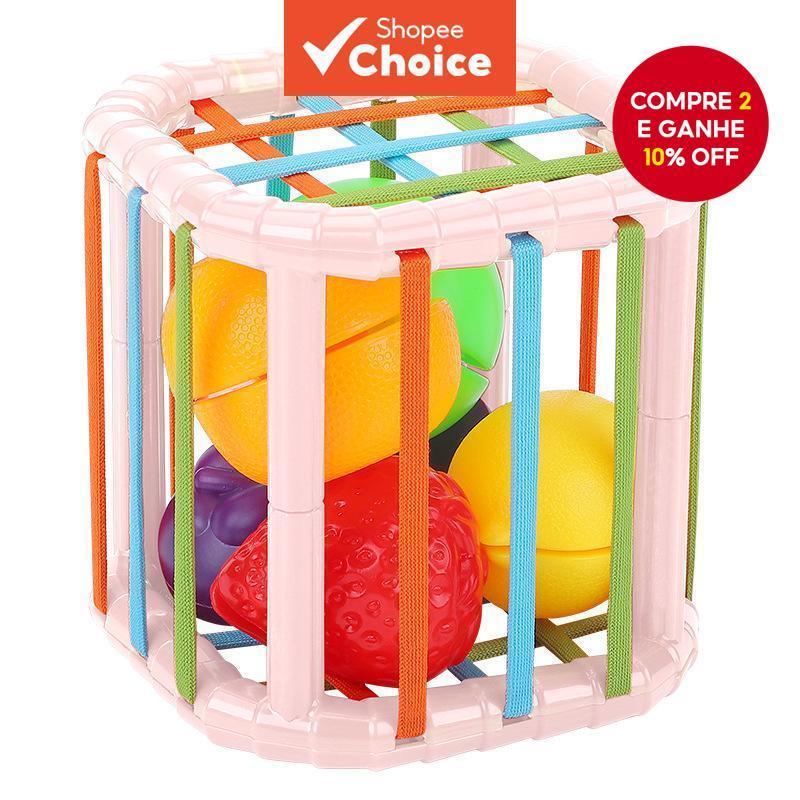 Brinquedo Sensorial Montessori-Treinamento Motoriz