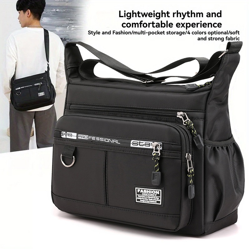 Grande capacidade bolsa de ombro mochila resistent