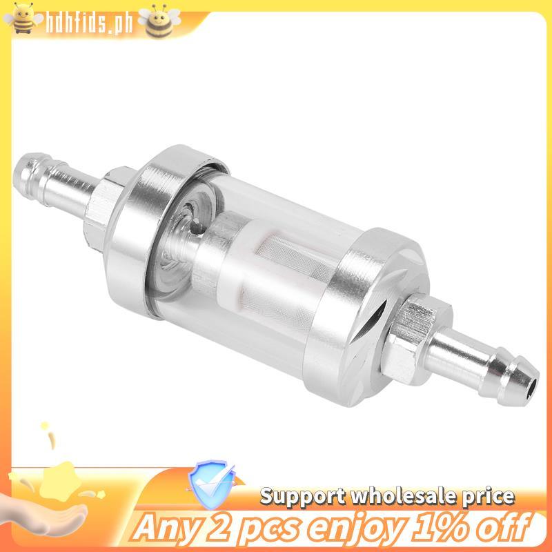 Filtro Em Linha De Óleo Bruto De Gasolina De Vidr