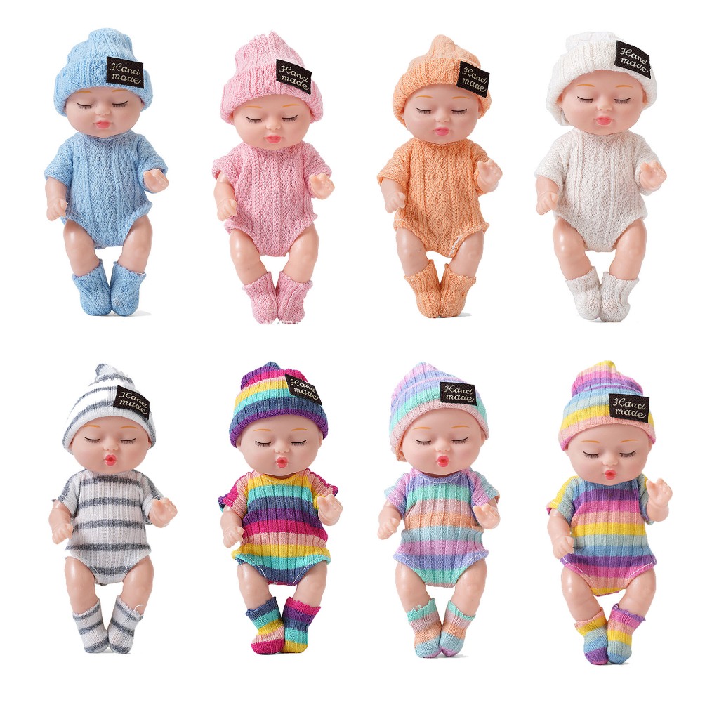 Boneca Bebe Silicone Reborn Simulação  Dormir Be