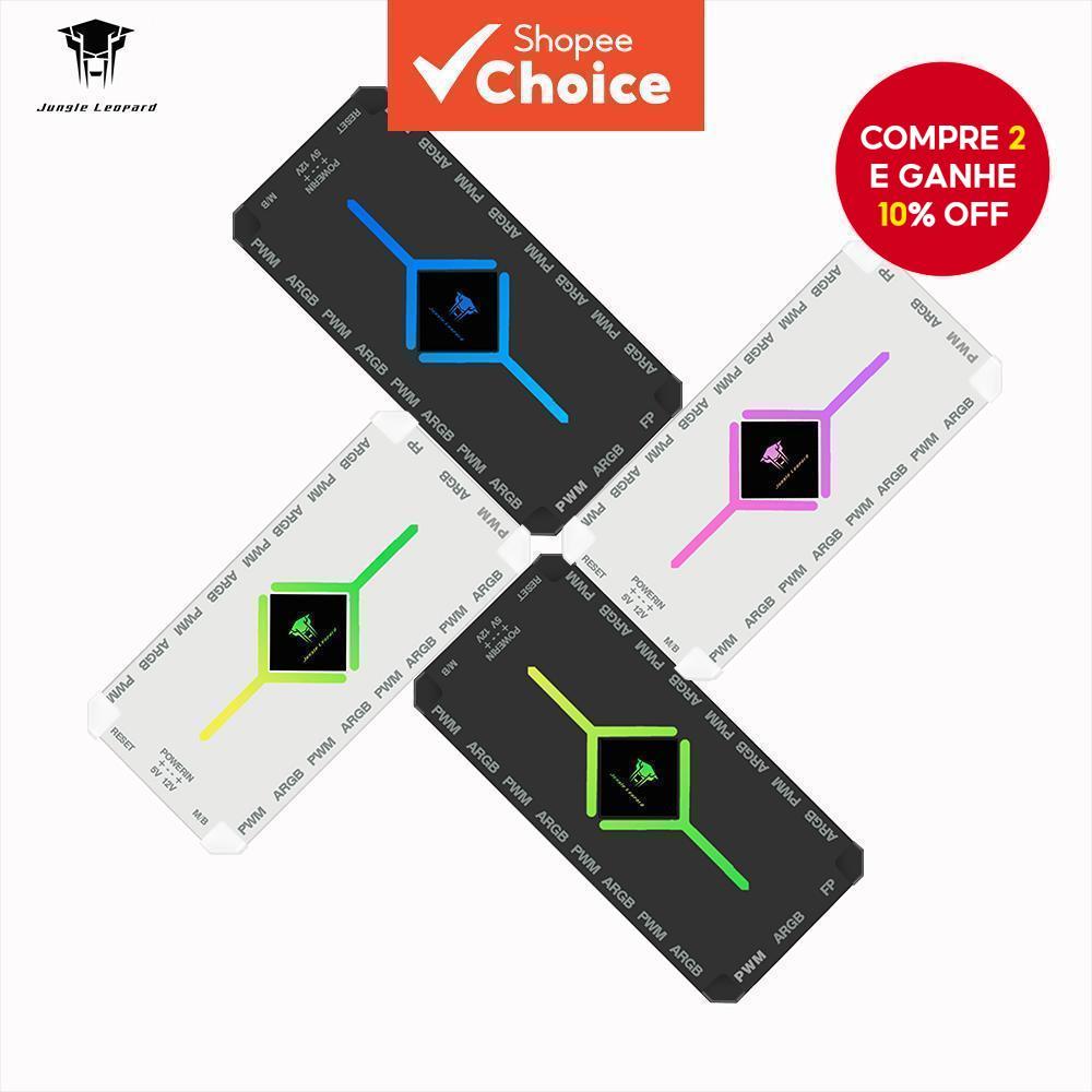 Jungle Leopard Smart Hub 5V 3PIN ARGB 4 Pinos PWM 