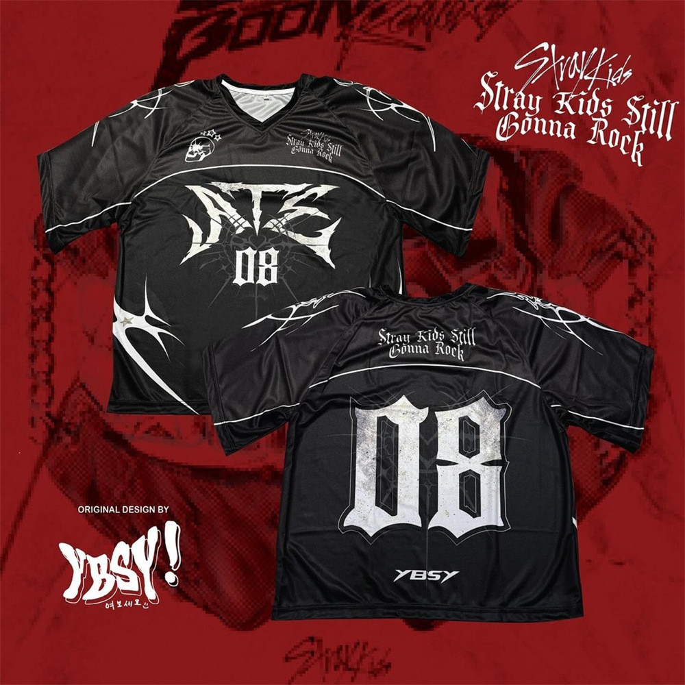 Stray Kids blusa ATE Rock novo design Impressão C