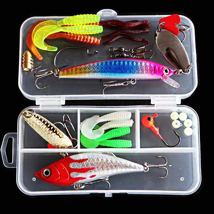 Kit Com 28pcs/Pesca Iscas Artificials Dura De Qual