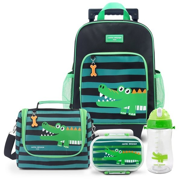 Conjunto Mochila com Rodinhas Lancheira Térmica P