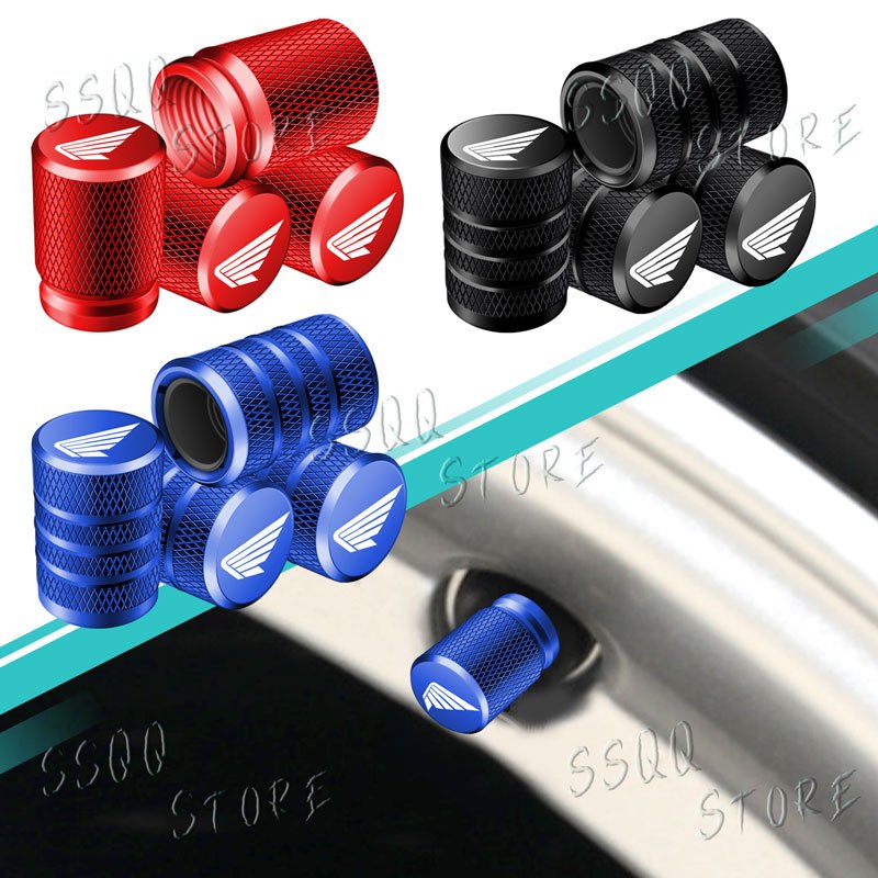 4 Unidades De Tampas Da Haste Válvula Do Aro Pneu