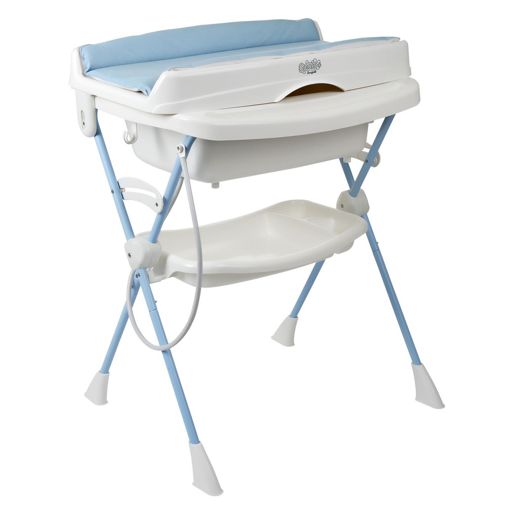 Banheira Splash+ Baby Blue Burigotto Com Trocador 