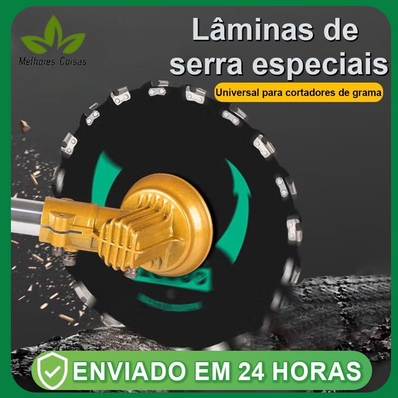 Disco de 20 Dentes para Roçadeira em Aço de Alta