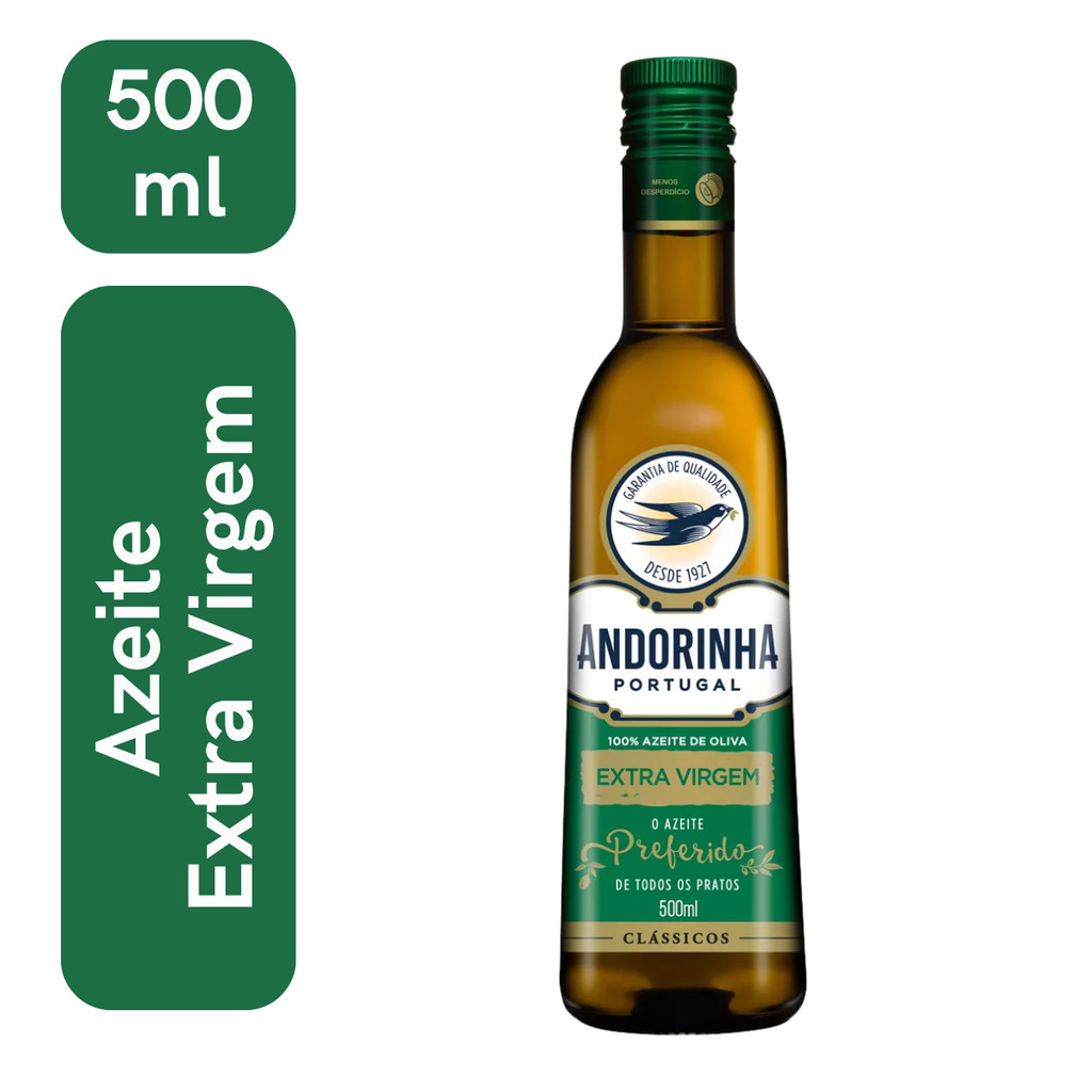 Azeite Extra Virgem Andorinha 500ml Clássicos Dia