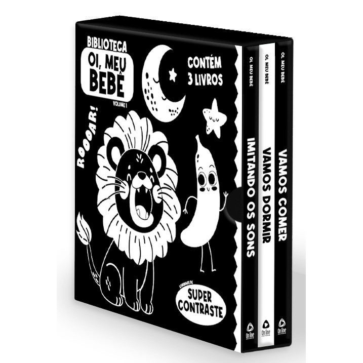 Biblioteca Oi, Meu Bebê – Box com 3 Livrinh