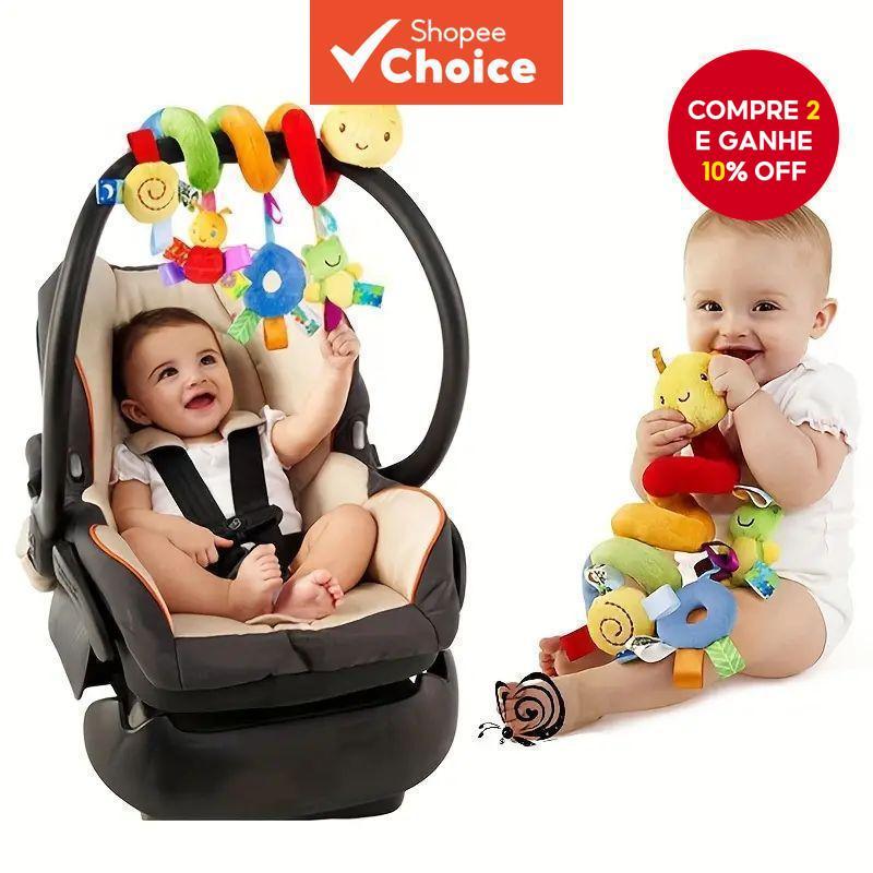 Chocalho em torno do carrinho de bebê torno brinq