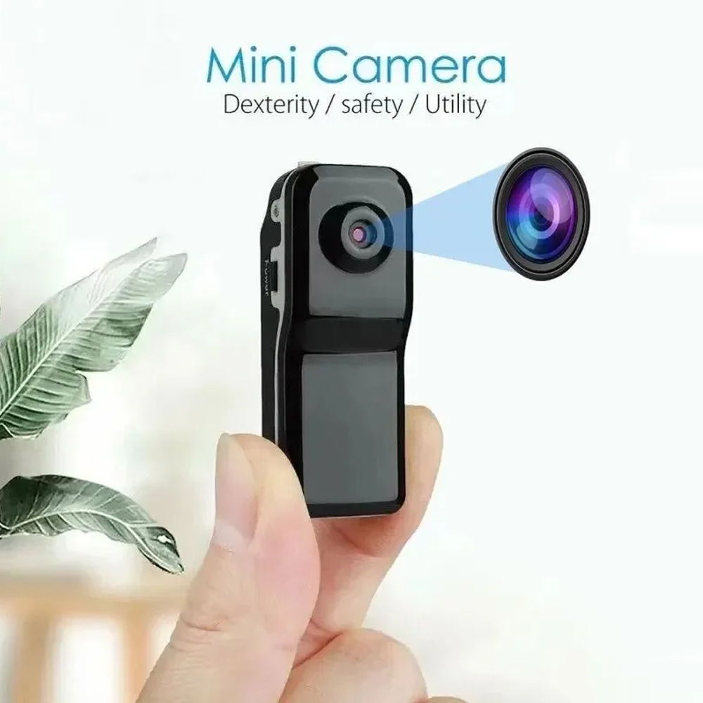 Câmera Aérea Esportiva DV-Mini Gravadora Suporte