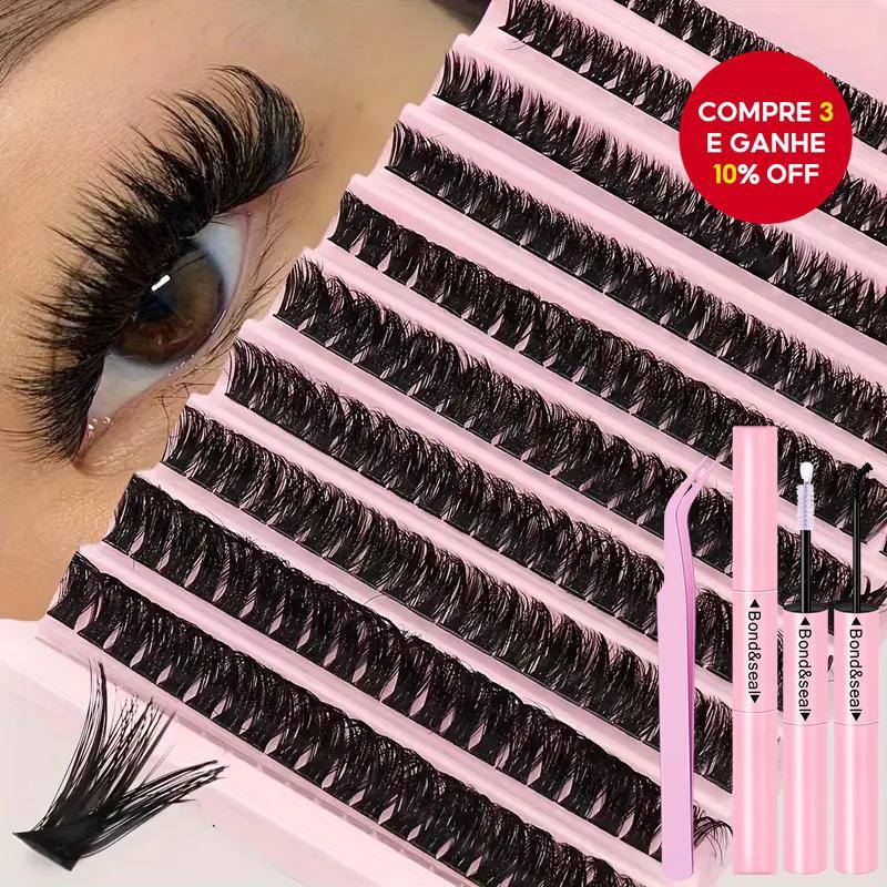 Kit De Cílios Postiços Para Festa , Estilos Dram