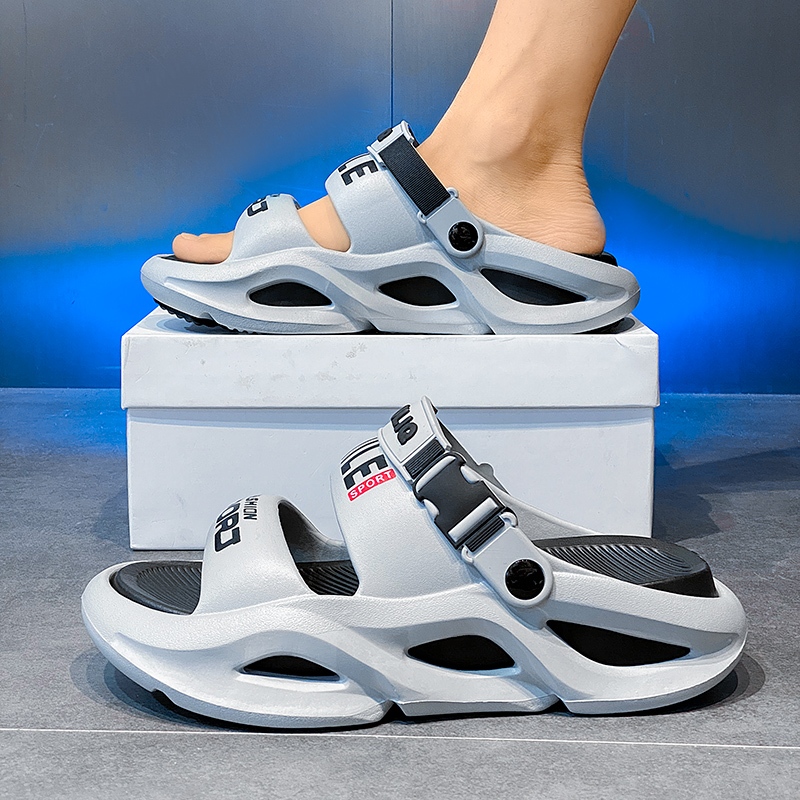 Chinelos De Verão Masculinos Fora Usam Merda De B