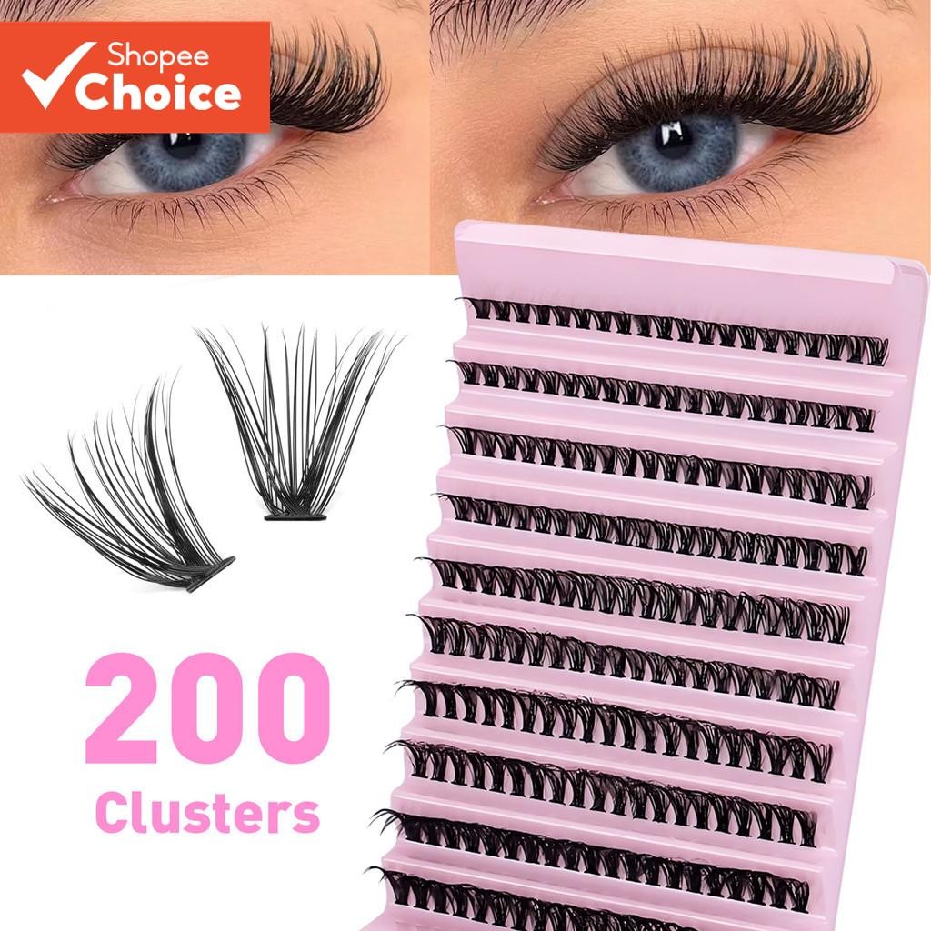 Kit De Extensão De Cílios 30D 40D 80D Diy 8-16Mm