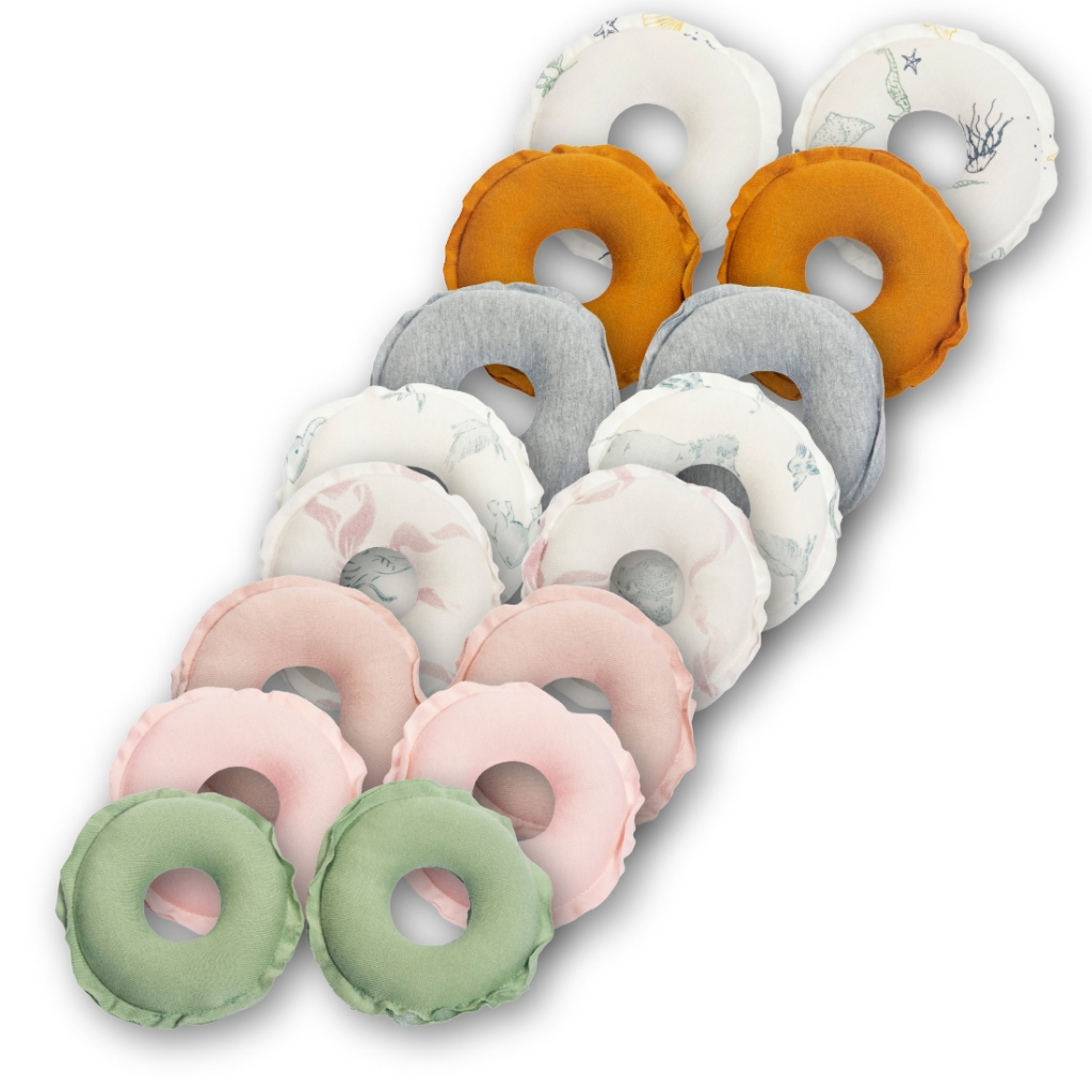 Kit Rosquinha De Amamentação Lavável Macia 100%