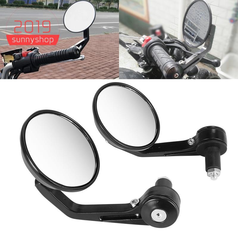 Espelho Retrovisor Lateral Para Guidão De Motocic